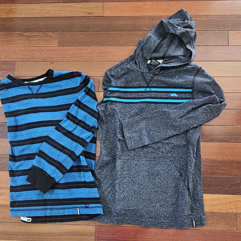(2) Boys Tony Hawk Long Sleeve Shirts